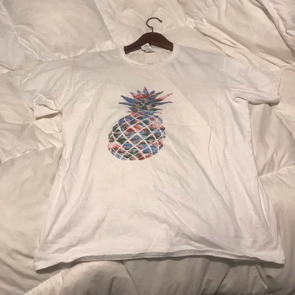 Rainbow Pineapple T-shirt (No name)